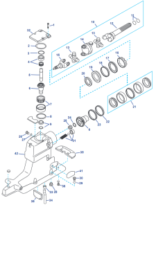 Oberteil - ALPHA ONE GEN II OD469859-0K999999 (1991-97)