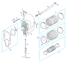 Mercruiser Bell Housing MC - MR1 - Alpha One - Alpha One Gen II