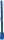 VELCRO-SCHELLE 20CM BLAU
