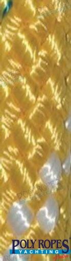 POLY-BRAID-32 COLOR 12MM. GELB (165 M)