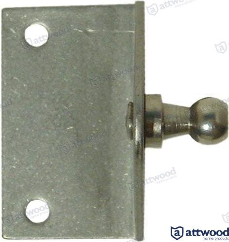HALTER GASFEDER AUS EDELSTAHL. WINKEL 90