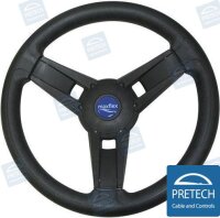 LENKRAD OVERMOLDED SCHWARZ - 350 MM