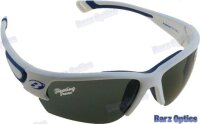 SUNGLASSES CABO MATT WHITE/BLUE GREY