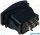 SWITCH  SPDT (ON)-OFF-(ON) BLACK