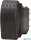 SWITCH  DPDT (ON)-OFF-(ON) BLACK