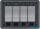PANEL 4 SCHALTER HORIZONTAL