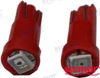 GLÜHBIRNE 12V, 1.2W RED (PACK 2)