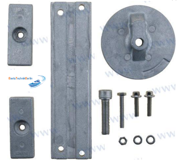 Aluminium Anoden Satz Mercruy Verado 4 Zylinder