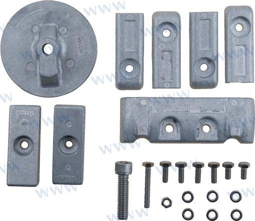 Aluminium Anoden Satz Mercruy Verado 6 Zylinder