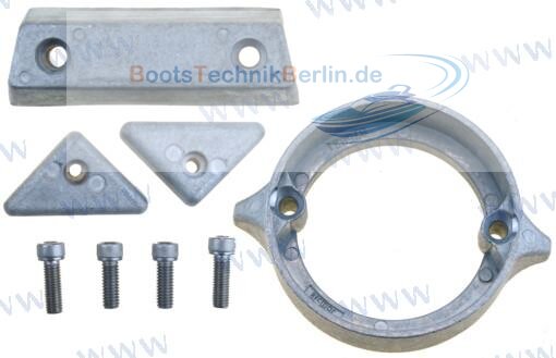 Jeu D'Anodes En Aluminium Pour Volvo Penta 290 - NEUF