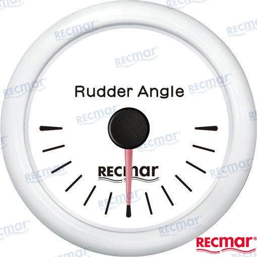RUDERSTAND ANZEIGE 0/190º R-L WEISS