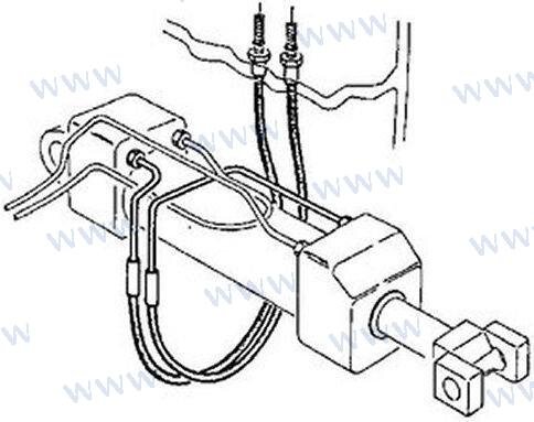 SATZ DRUCKSCHLAUCH ZYLINDER TRIM