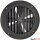 VENT COVER BLACK - 2 BLADES