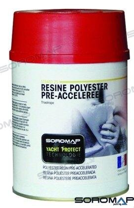 POLIESTERHARZ +CATALIZADOR 750GR.