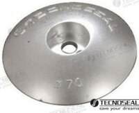 SINGLE ANODE RUDDER 70 MM