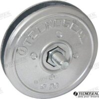 TELLER ANODE DOPPELT 70MM.
