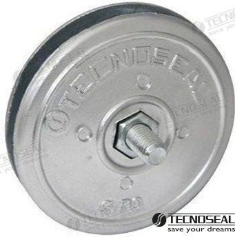 TELLER ANODE DOPPELT 130MM.