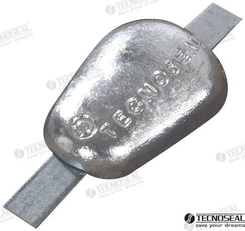 ANODE TEAR DROP WELD ON ALU 1,2KG