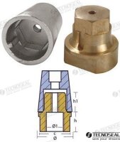 ANODE RADICE KOMPLETT FÜR WELLE  60