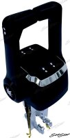 DUAL TOP MOUNT CONSOL BLACK T&T