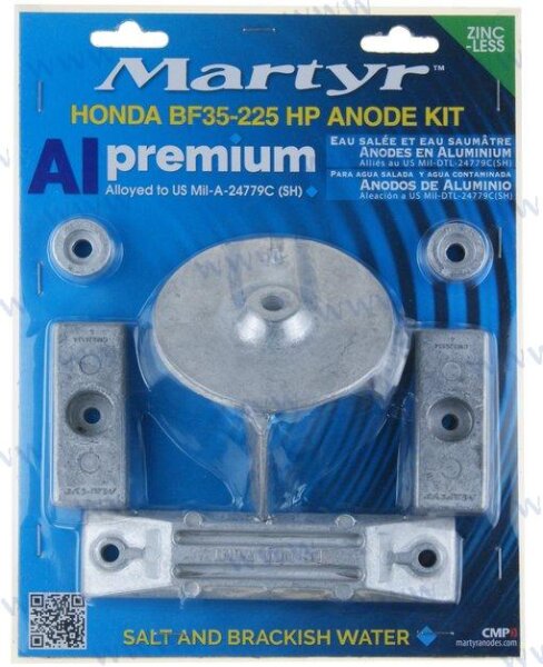 KIT ANODEN ALU HONDA