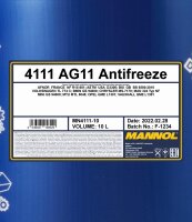 MN AG11 Antifreeze blau  konzentrat