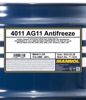 MN AG11 Antifreeze (-40°C) blau   Fertiggemisch