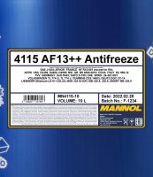 MN AF13++ Antifreeze rot   Konzentrat