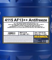 MN AF13++ Antifreeze rot   Konzentrat