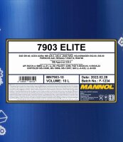 ELITE SAE 5W-40;  API SN/CH-4  (10L)