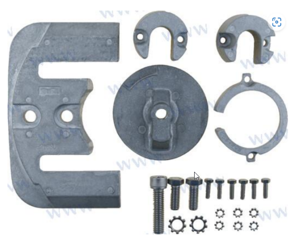 MAGNESIUM ANODENSATZ FÜR MERCRUISER BRAVO 1