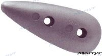 ANODE TYP FISCH KLEIN AUS ALUMINIUM