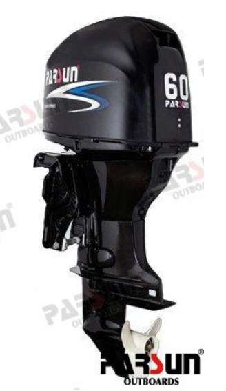 PARSUN-MOTOR 4T 60PS L (20") SCHWARZ