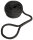 Festmacherleine mit Auge schwarz 10 mm x 6 m
