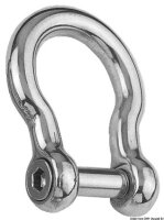 Geschweifter Schäkel AISI 316 12 mm