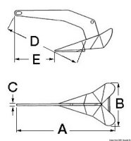 DTX Edelstahlanker 10 kg