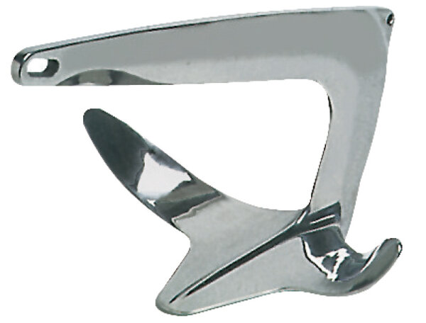 Trefoil Anker AISI 316 2,5 kg