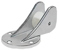 Bugrolle aus eloxiertem Leichtmetall 130 x 80 mm