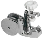 Bugrolle aus rost. Edelstahl 205 mm