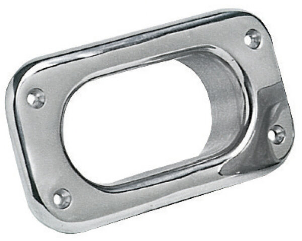 Klüse aus rost. Edelstahl 152 x 82 mm