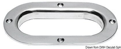 Klüse aus rost. Edelstahl 238 x 136 mm