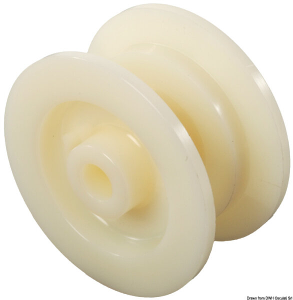 Ersatzrolle f. Bugrolle, groß