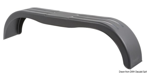 Schutzblech f. 13"/14" Räder, Moplen