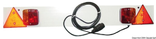 Rücklichtstange aus Kunststoff 120 cm