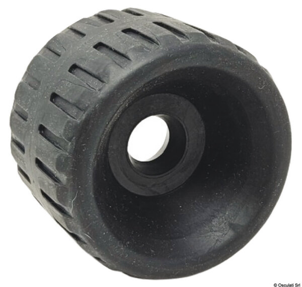 Seitenrolle, schwarz 104x80 mm Ø Bohrung 21 mm