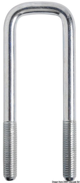 U-förmiger Befestigungsklammer 30 mm