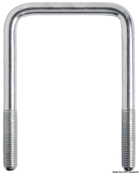 U-förmiger Befestigungsklammer 70 mm