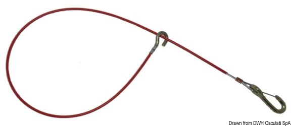 Reißhalterung 950 mm Ø 3 mm