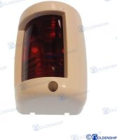 POSITIONSLICHT ROT 57MM WEISS