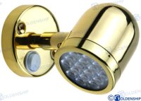 LAMPE MESSING POLIERT
